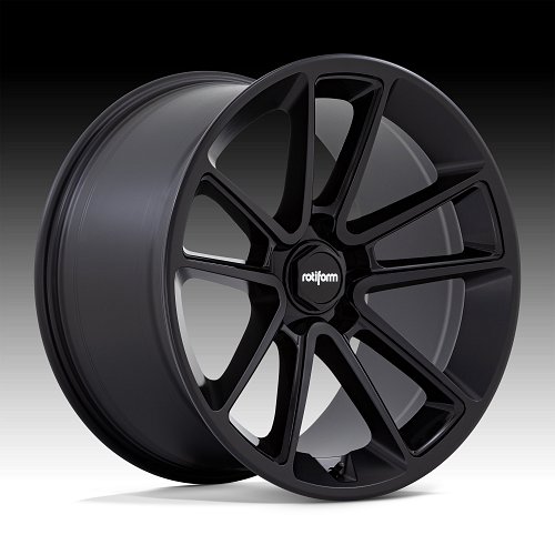 Rotiform BTL R194 Matte Black Custom Wheels 1